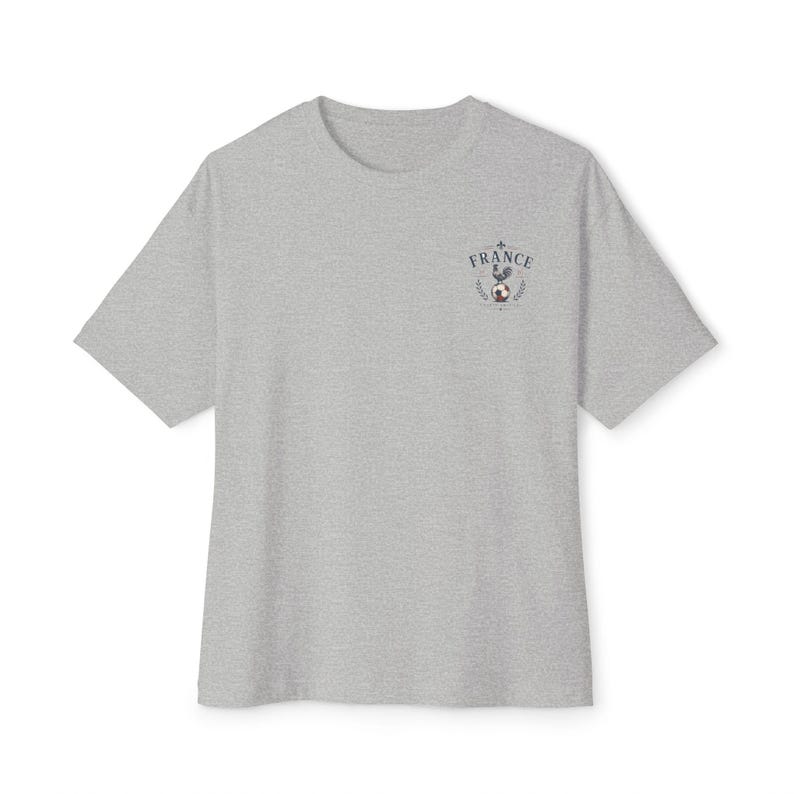 Vintage France Soccer T-Shirt, Retro French Rooster Graphic Tee image 10