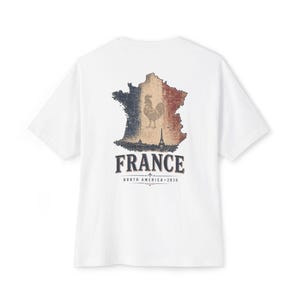 Vintage France Soccer T-Shirt, Retro French Rooster Graphic Tee image 1