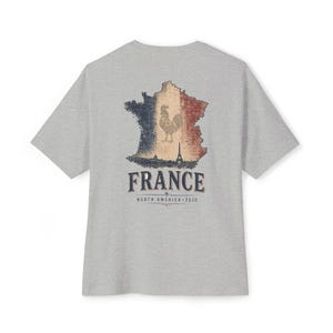 Vintage France Soccer T-Shirt, Retro French Rooster Graphic Tee image 7