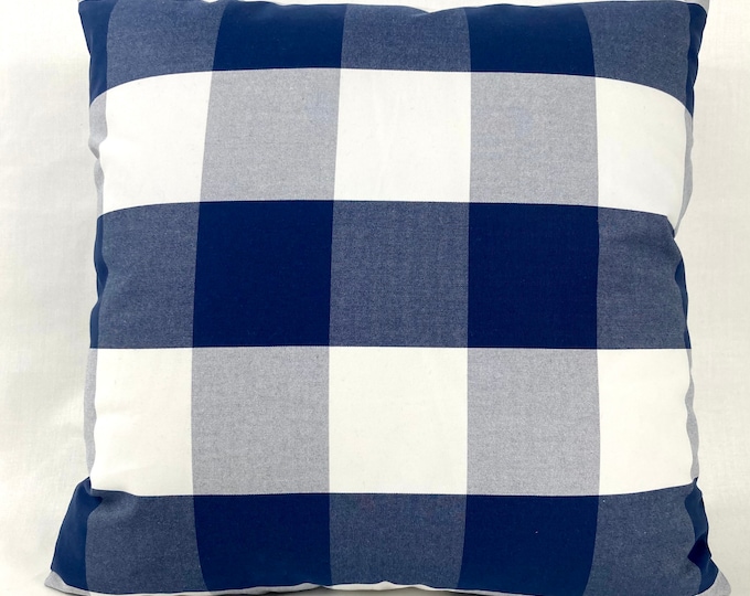 Buffalo check pillow cover