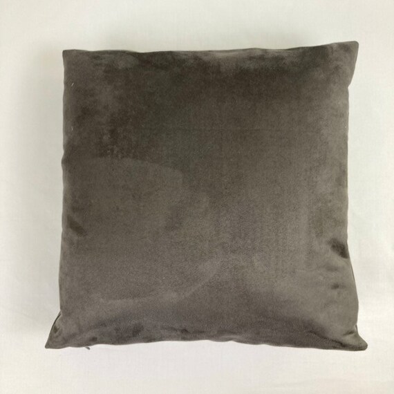 Gray snowflake pillow hotsell