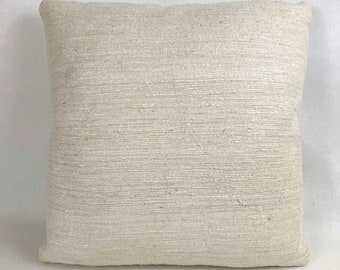 Raw Indian cotton pillow cover