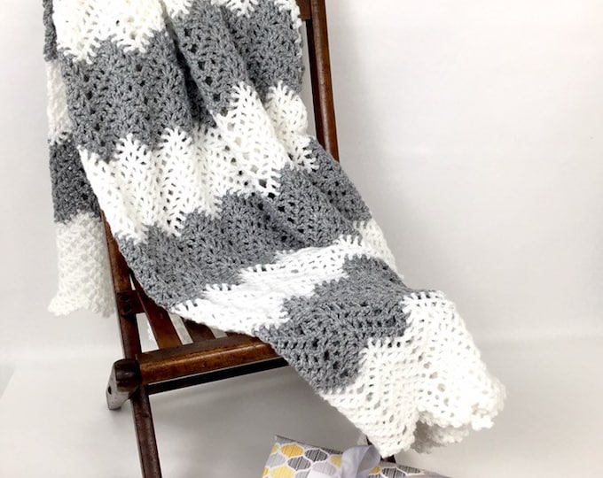 Crocheted baby blankets