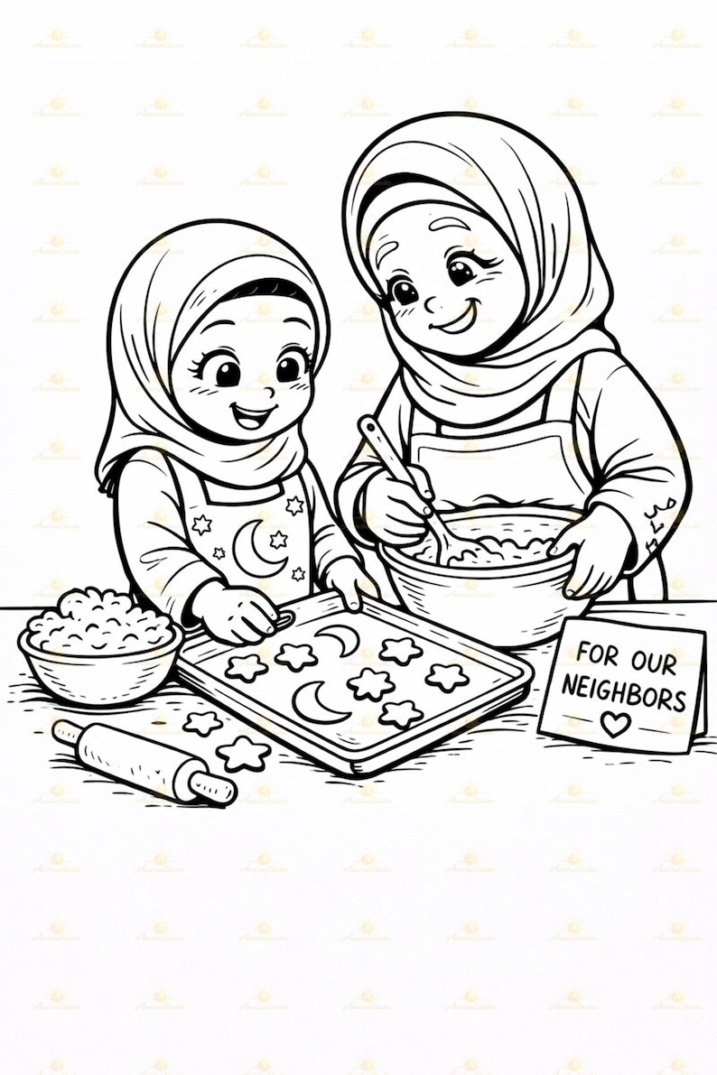 Ramadan Coloring Book, Islamic Good Deeds Tracker for Kids (PDF ...