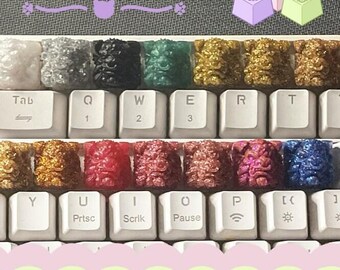 Dragon Face Artisan 2 Resin Keycaps Custom Keycaps (can be customized)