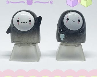 Teclas artesanais personalizadas Ghibli Kaonashi
