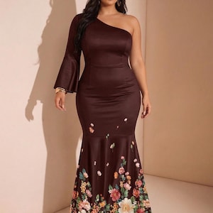 maternity evening dresses size 18 PinkBlush Navy Lace Mesh Overlay Plus Maternity Maxi Dress main image 0