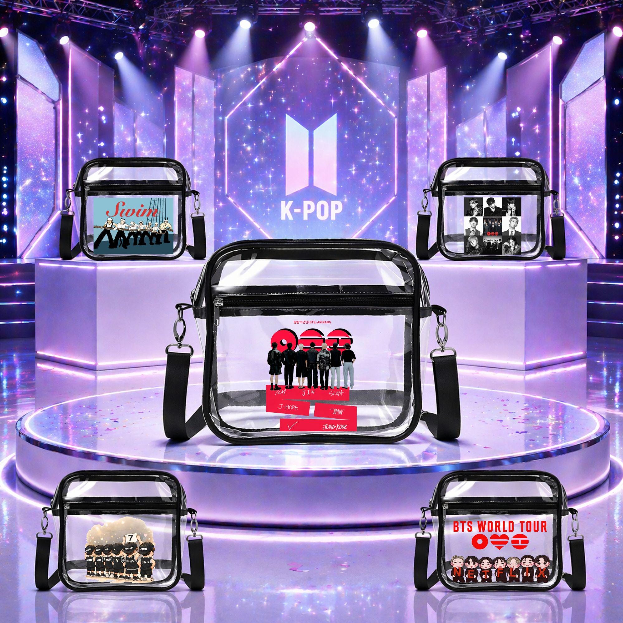 Bts clear bag - Etsy 日本