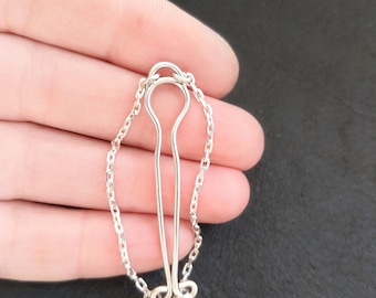 Sterling Silver Fake Christina Piercing with chains 925 –  Non Piercing Intimate Jewelry