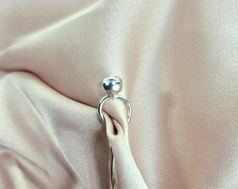 Sterling silver Fake Christina Piercing  –  Non Piercing Jewelry