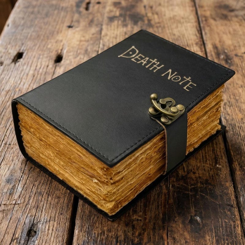 Death Note Notebooks - Etsy