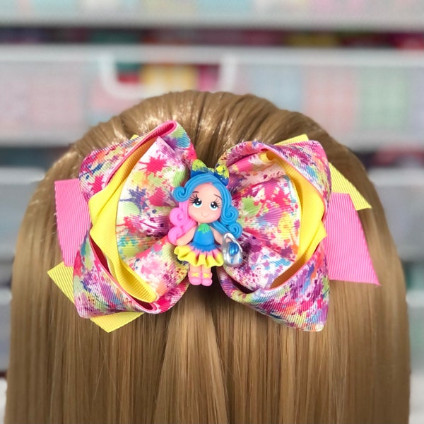 Clay Doll for Bows Etsy