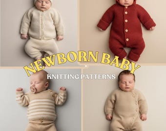 Newborn Baby Knitting Patterns | Kids Clothes Knitting Patterns | DIY Baby Clothes & Accessories | Baby Clothes Knitting Patterns English