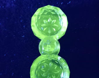 Saleron dubbele vintage Art Deco en Ouraline