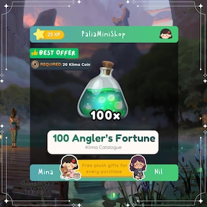 Palia - 100x Fortuna del Pescador