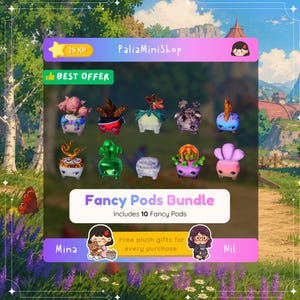 Palia - Fancy Pods-paket (NYA PODS)