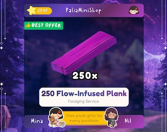 Palia 250 Flow-Infused Planks - Palia Resource - Foraging - Crafting Furniture - Flow tree
