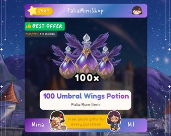 Palia - 100x Umbral Wings Potion