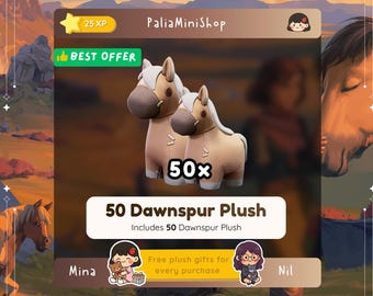 Palia Plushies - 50x Peluche Dawnspur - (NUOVI PELUCHE)