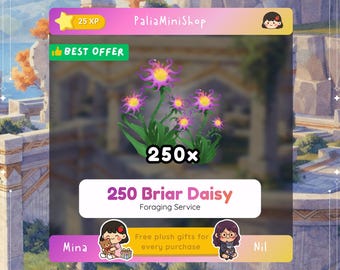 Palia - 250 Briar Daisy - Palia Resource - Cooking - Crafting