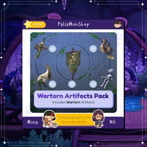 Palia - Wartorn Artifacts Pack - Palia Elderwood - Artifact Bundle