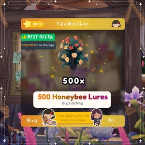 Palia - 500 Honeybee Lures (NEW PATCH)
