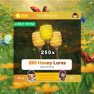 Palia - 250 señuelos de miel