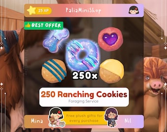 Palia Any 250 Ranching Cookies of Your Choice - Palia Ranch