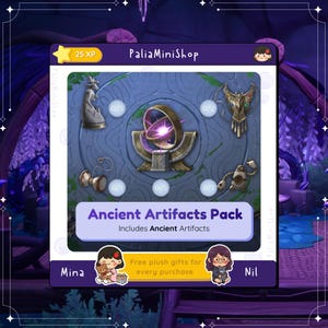 Palia - Ancient Artifacts Pack - Palia Elderwood - Artifact Bundle
