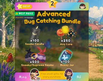Palia - Advanced Bug Catching Bundle - Palia Plushies - Honey lure -