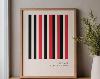 The DONS (Essendon) - Footy Print