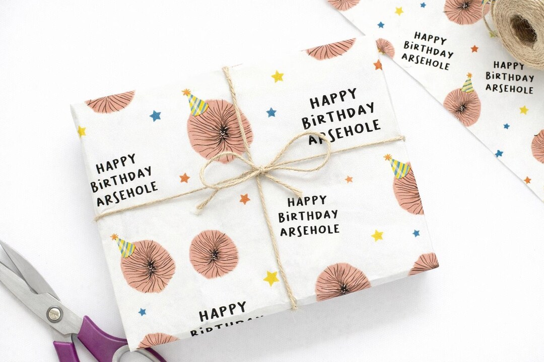 Fun Work Wrapping Paper Funny Birthday Wrapping Paper Bundle – Printable Gift Wrap – Adult ...