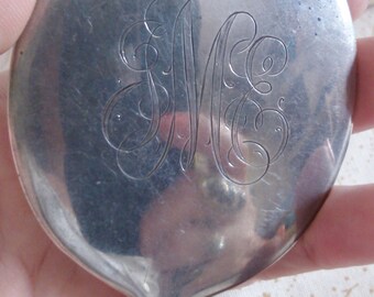 REDUCED Sterling Mirror by Saart Brothers for the Princess in Your Life