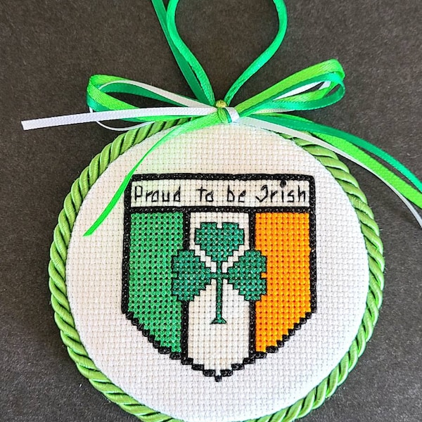 Irish Cross Stitch Etsy