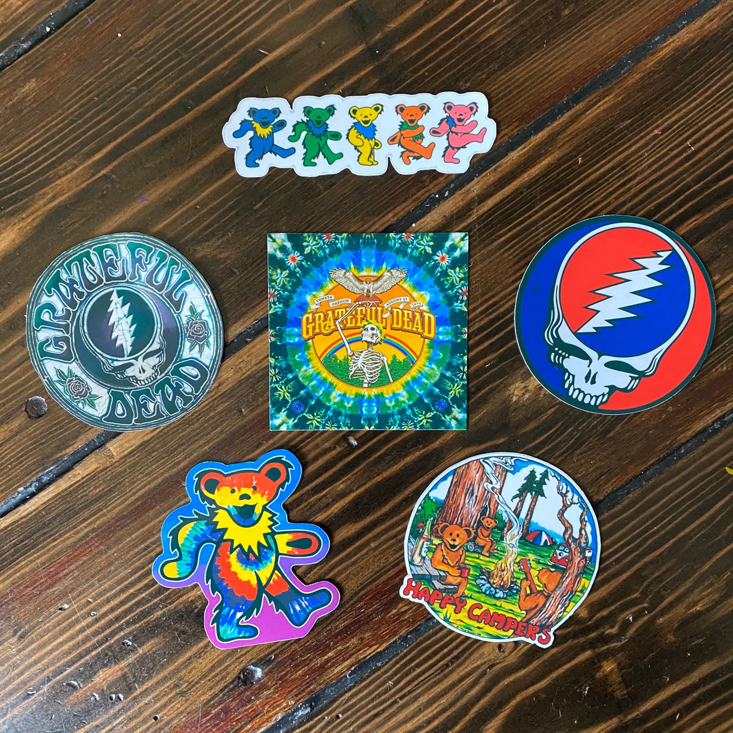 Grateful Dead Sticker Pack | Grateful Dead Stickers | Aesthetic | Sti…
