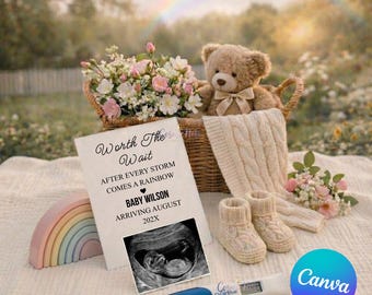 Modèle de faire-part de grossesse qui vaut le coup d'attendre