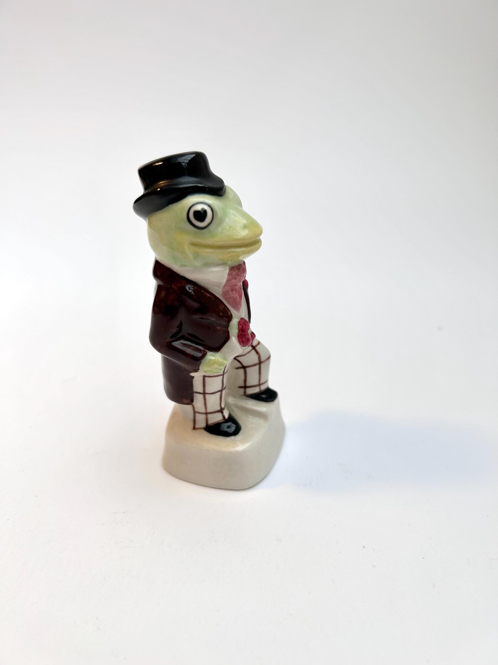 Vintage Mr Toad Figurine – English Pottery – Wind in the Willows ...