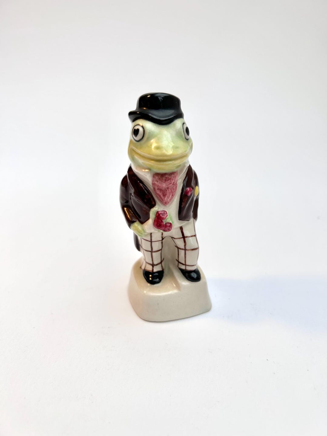 Vintage Mr Toad Figurine – English Pottery – Wind in the Willows ...