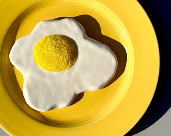 Ceramic Fried Egg Original Kitchen Wall Art