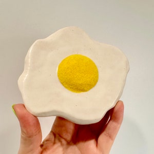 Ceramic Fried Egg Original Kitchen Wall Art image 5