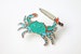 Stabby Crab Enamel Pin 