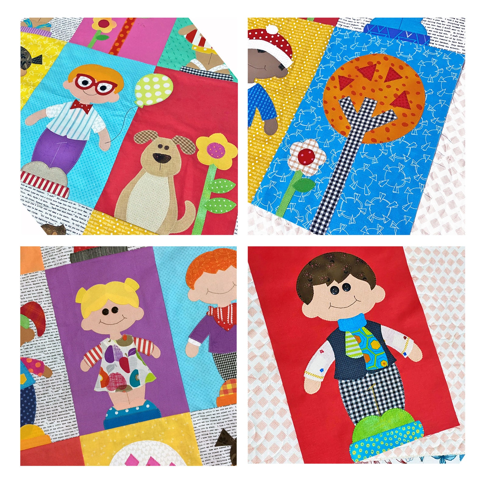 Paper Dolls DIGITAL PDF Quilt Pattern Applique Quilt Etsy