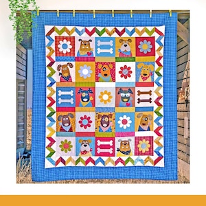 The Kennel Club Digital Quilt Pattern