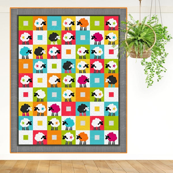 Sheep Quilt Pattern - Etsy