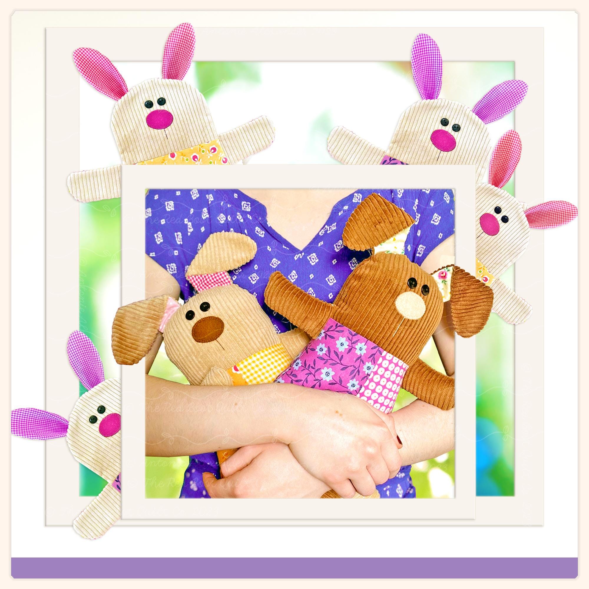 Snuggle Bunnies: Bunny Rabbit Soft Toy Pattern (digital Download) - Etsy