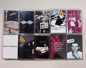 Arctic Monkeys cassettebandje – esthetisch vintage cadeau