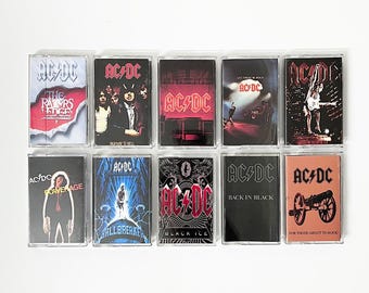 AC/DC Kassettband – Klassisk rockkassett