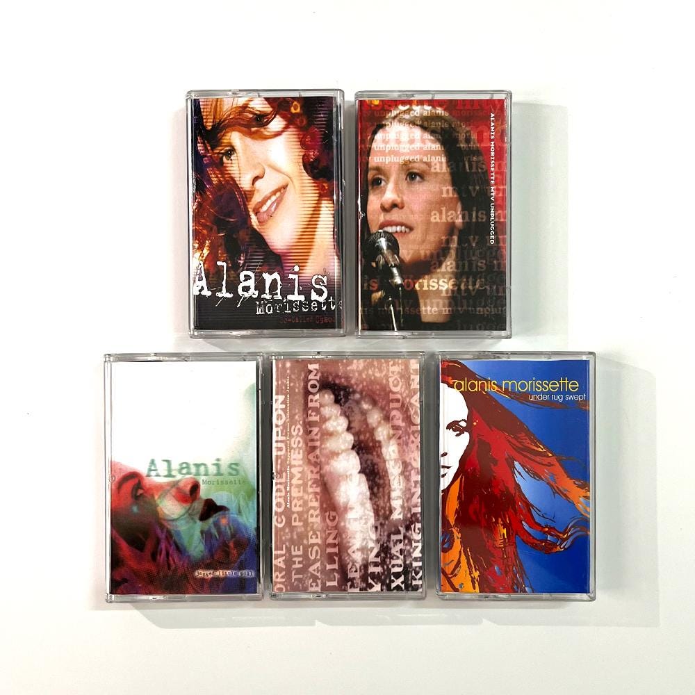 Alanis Morissette Cassette TAPE - Retro Analog Music