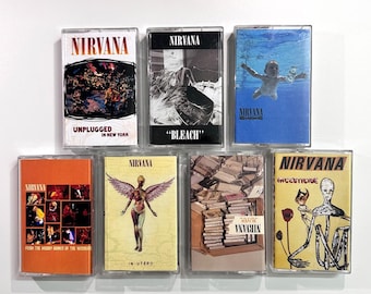 NIRVANA Cassette Tape - Grunge Rock Music Tape