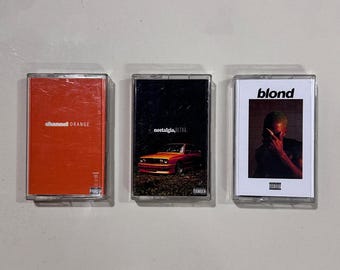 Frank Ocean Cassette tape - Nostalgic Audio Decor, Collector Gift